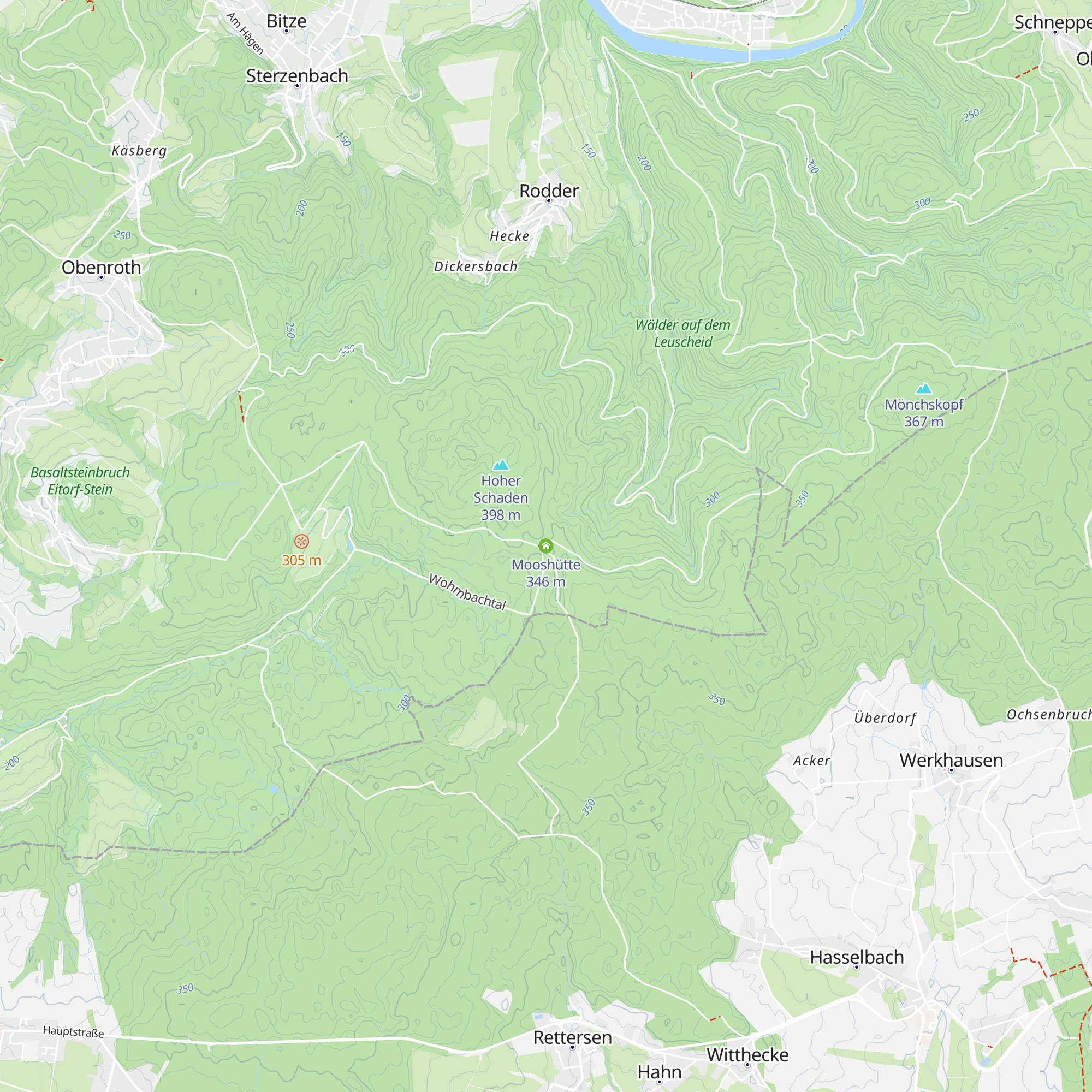 Mooshütte map