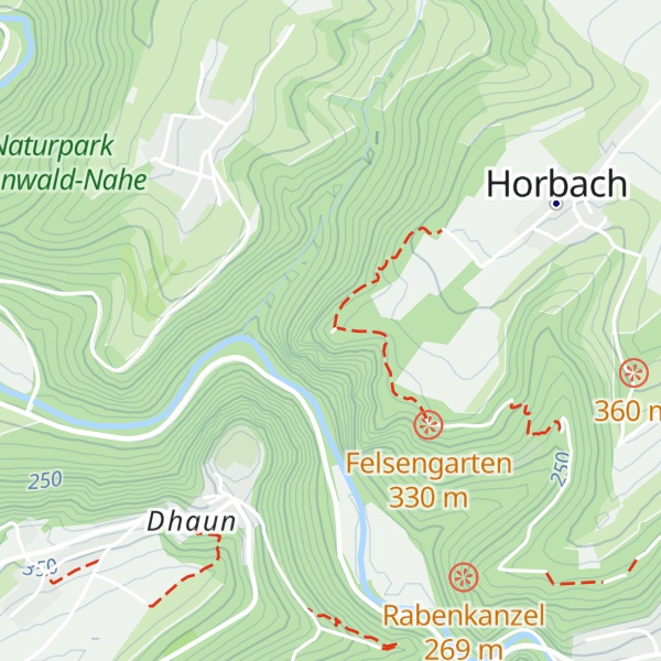 Map of Falkenstein Hütte