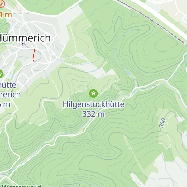 Map of Hilgenstockhütte