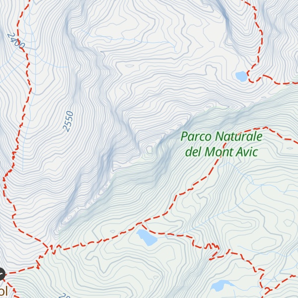 Map of Mont Mussaillon