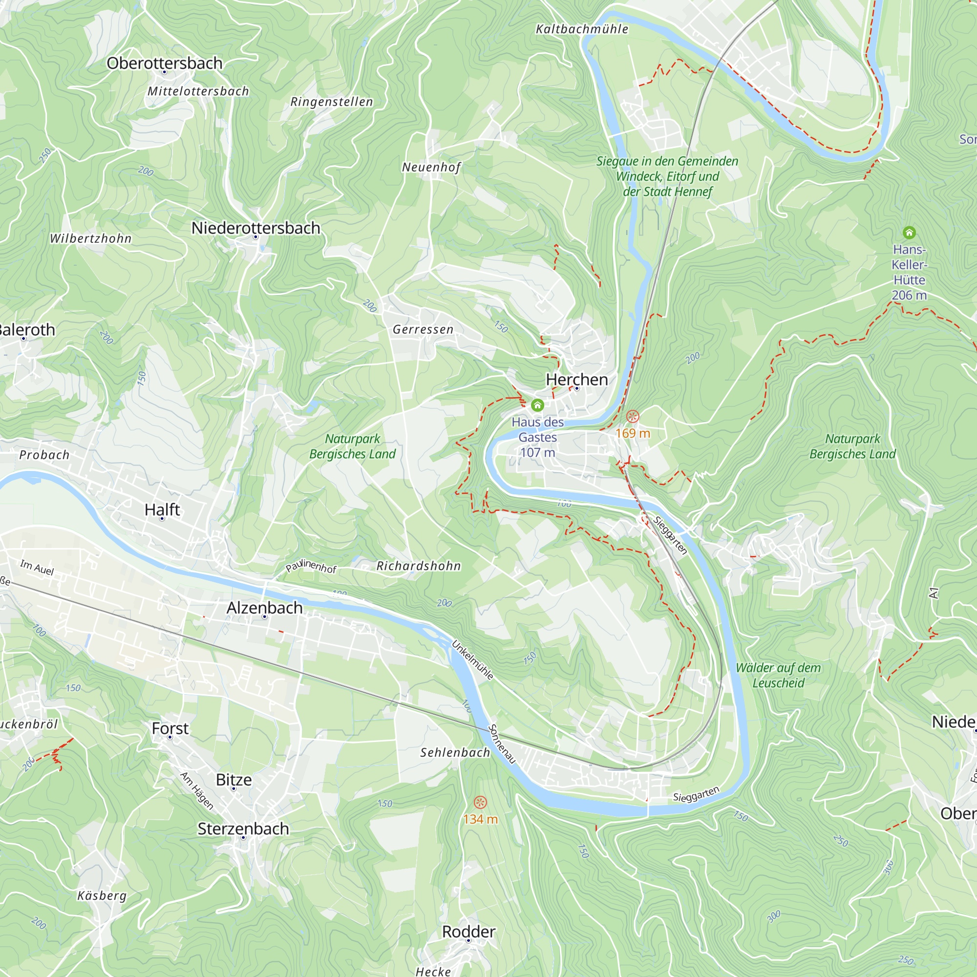 Düsseldorfer Hütte map