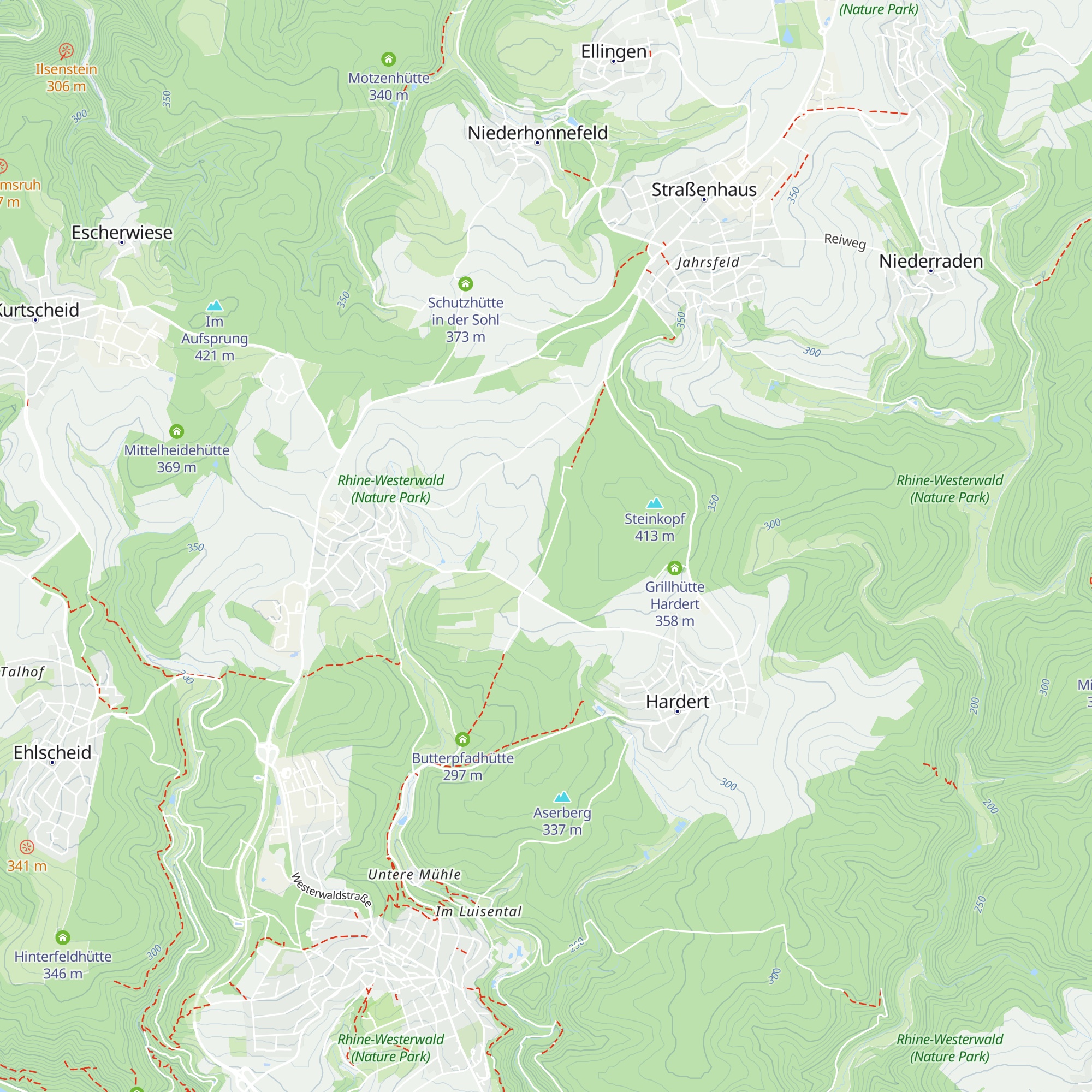 Steimelhütte map