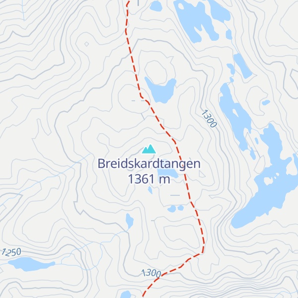 Map of Breidskardtangen