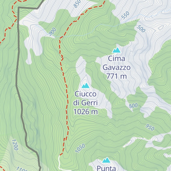 Map of Ciucco di Gerri
