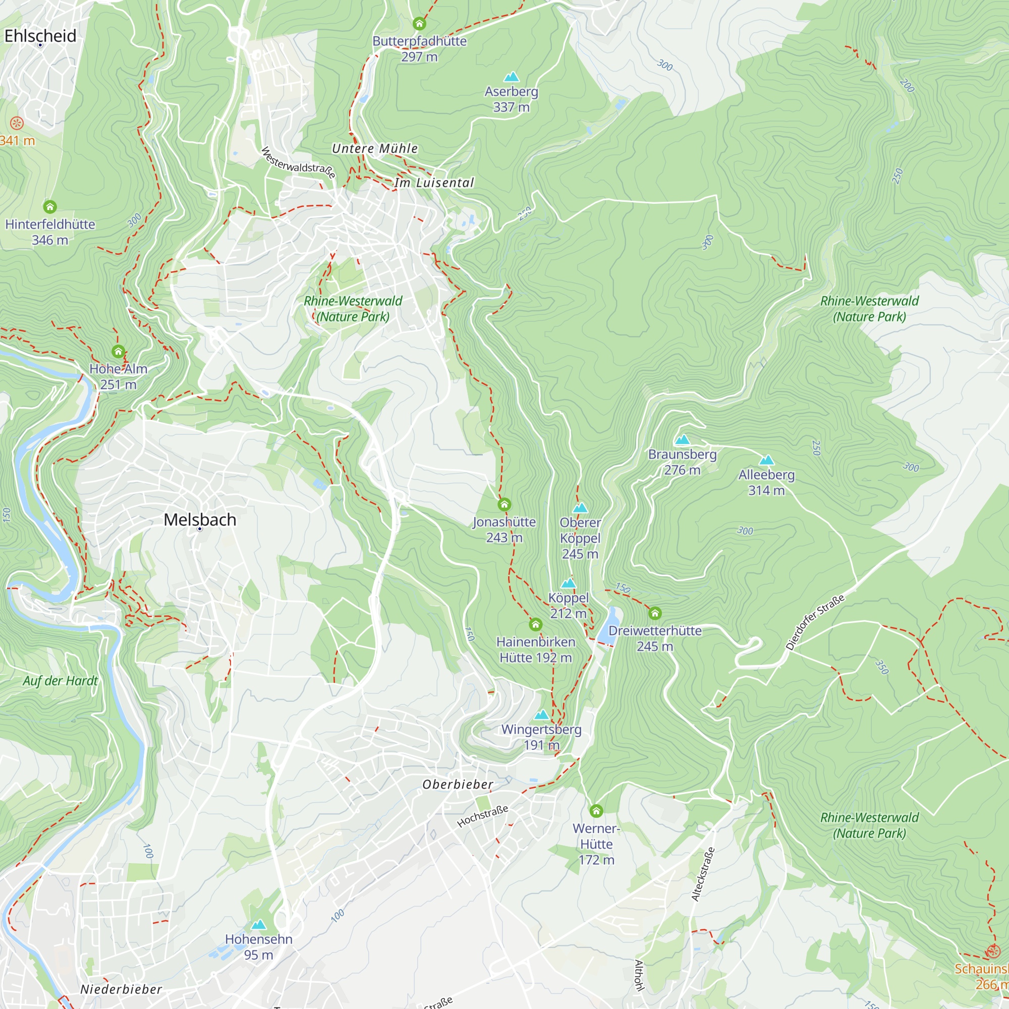 Jonashütte map