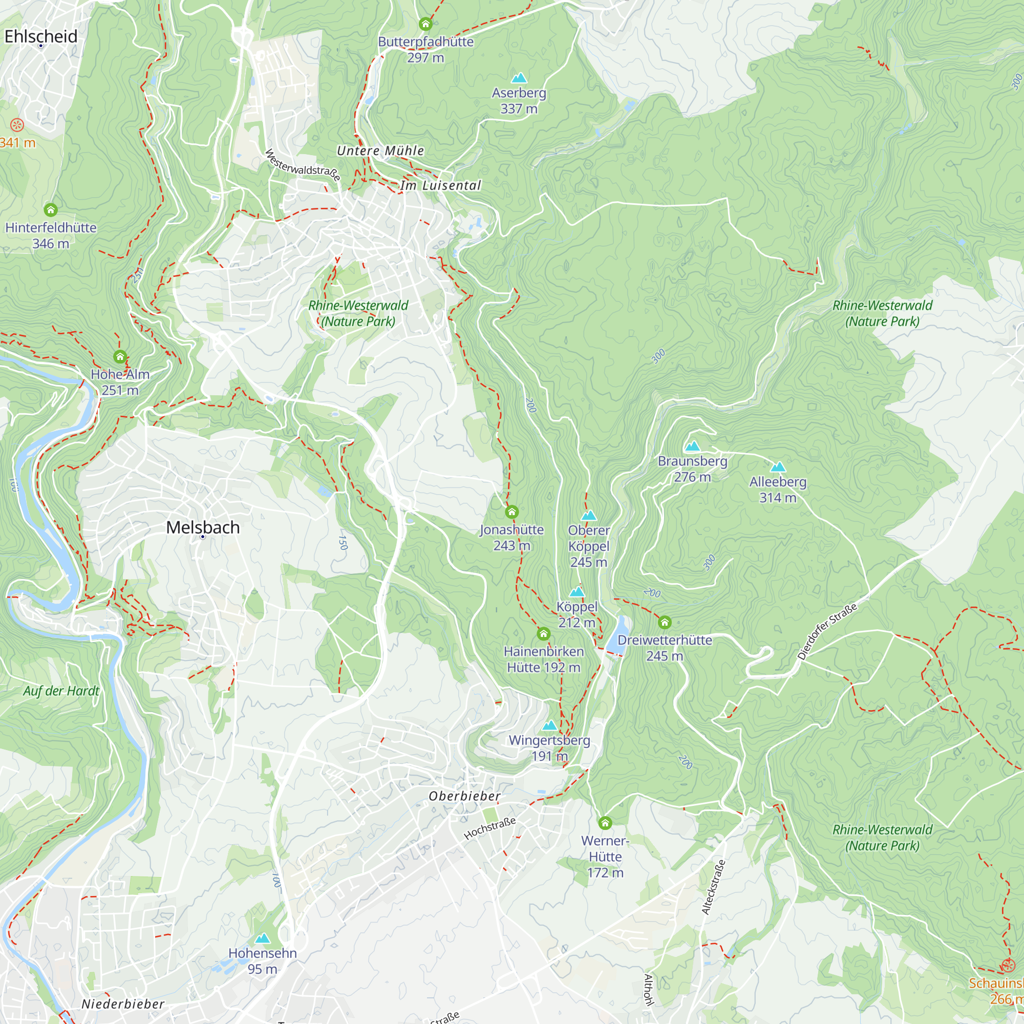 Jonashütte map