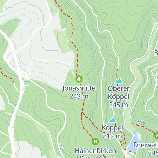 Map of Jonashütte