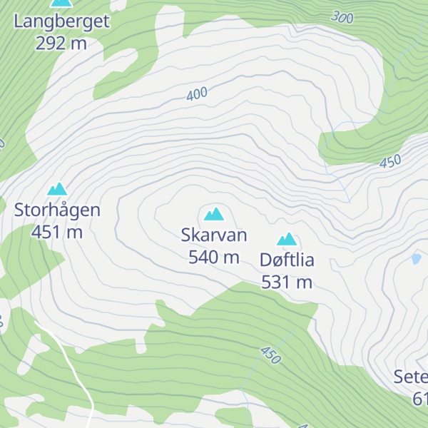 Map of Skarvan