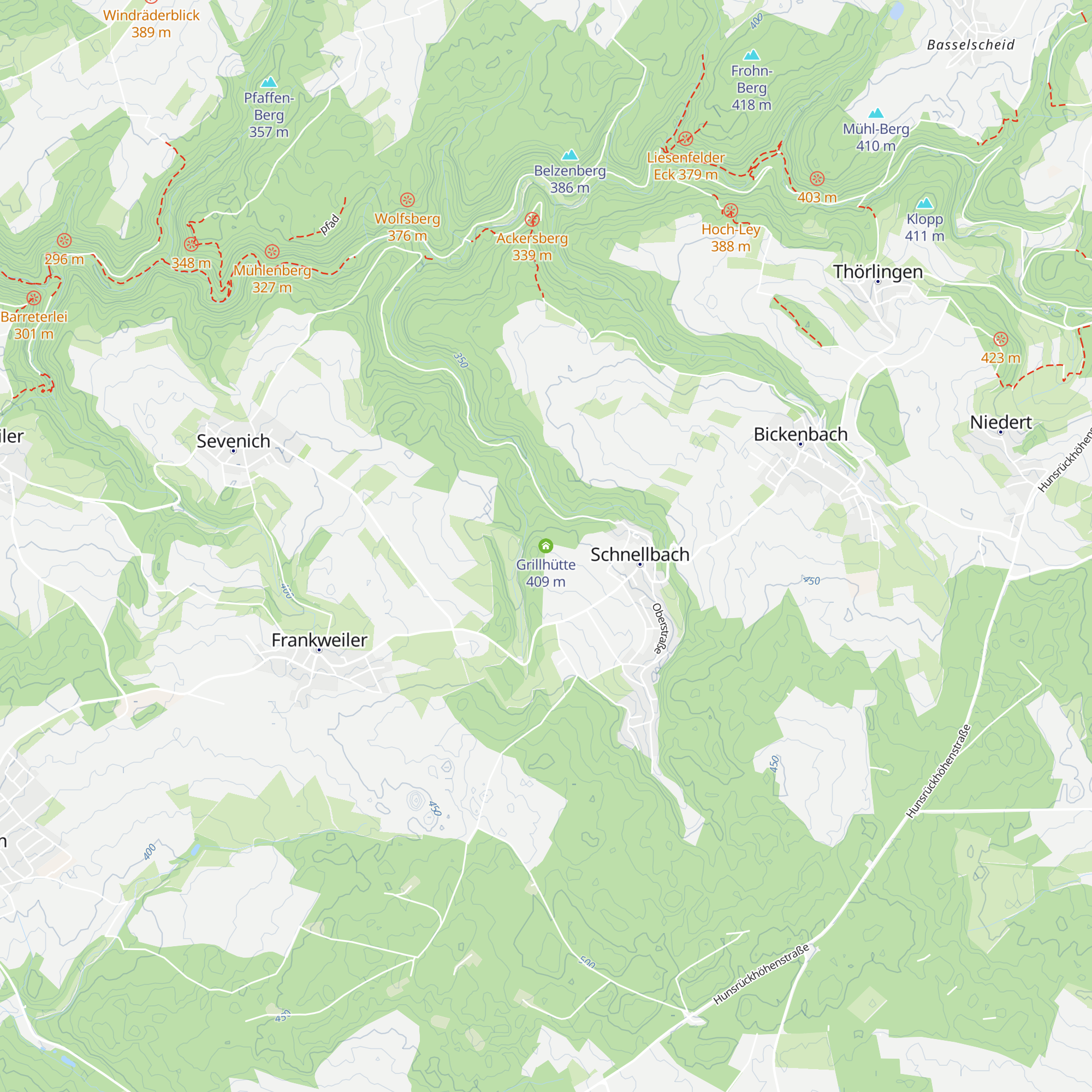 Grillhütte map