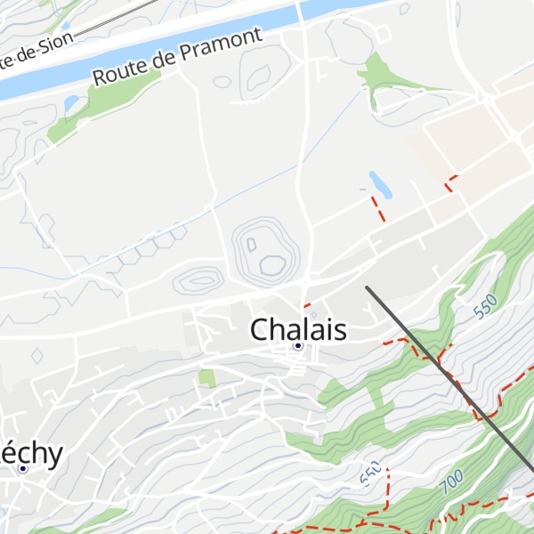 Map of Crête du Pont