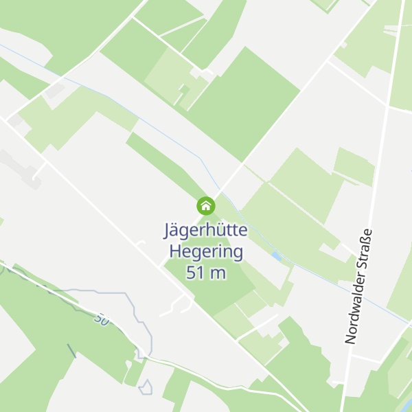 Map of Jägerhütte Hegering
