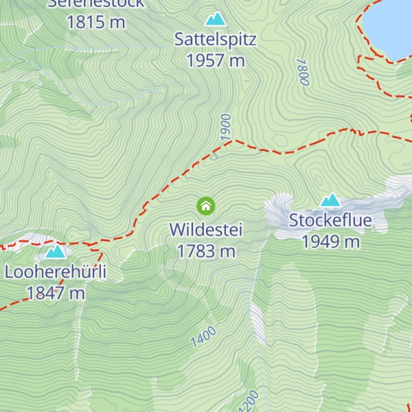 Map of Wildestei