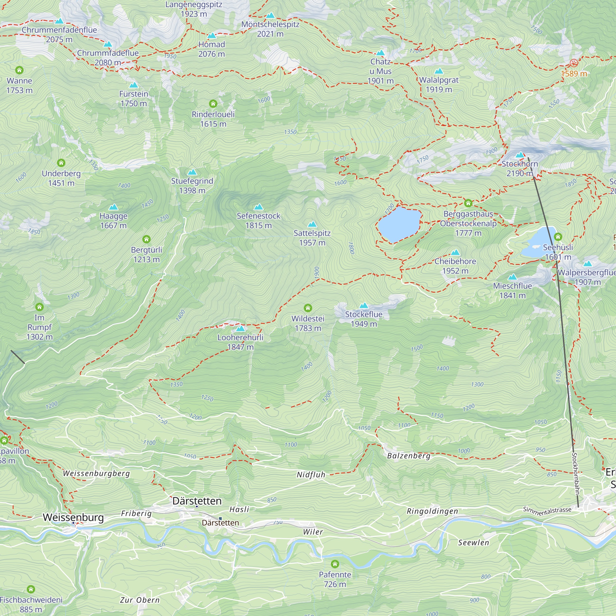 Wildestei map