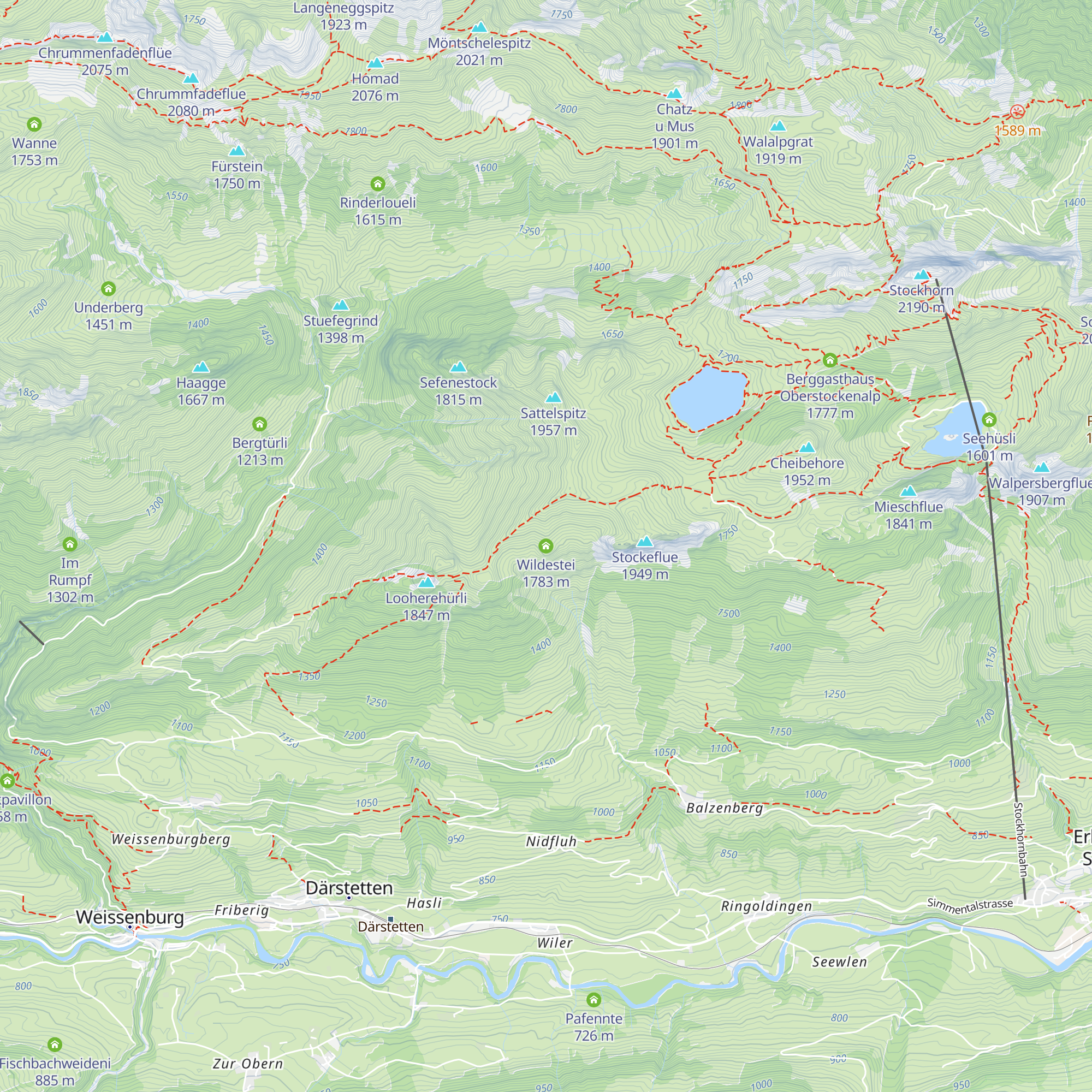 Wildestei map