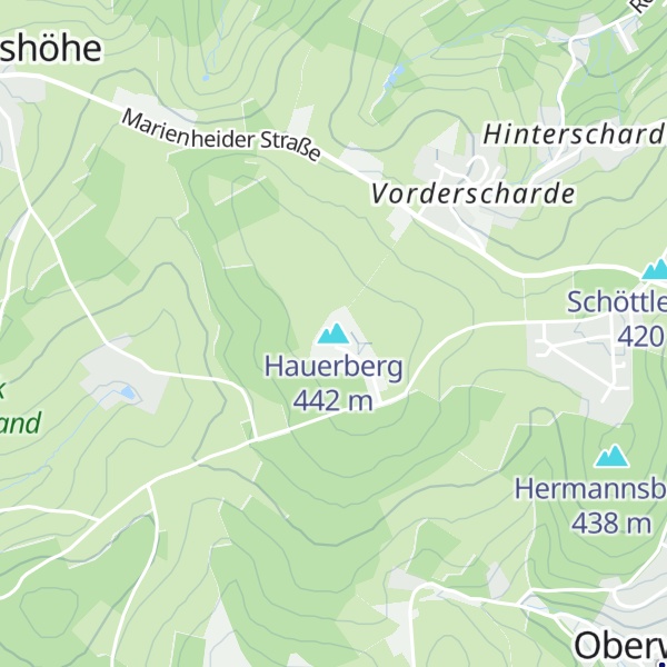 Map of Hauerberg