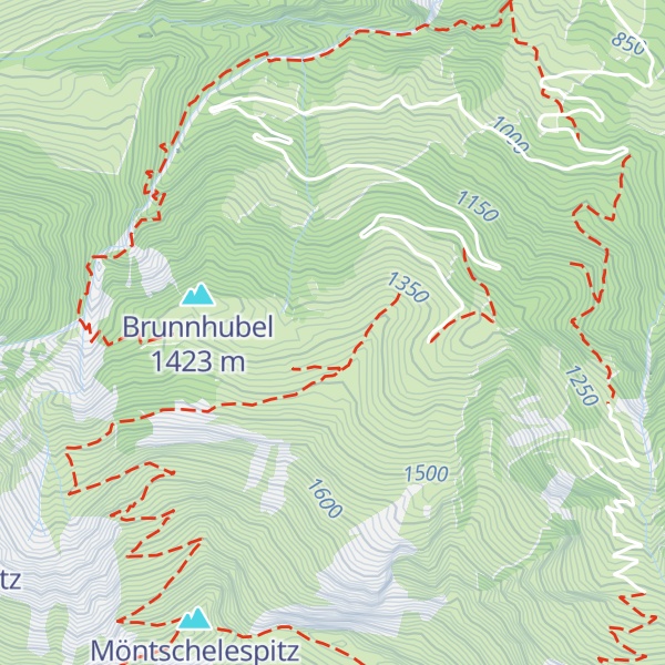 Map of Möntschelealp