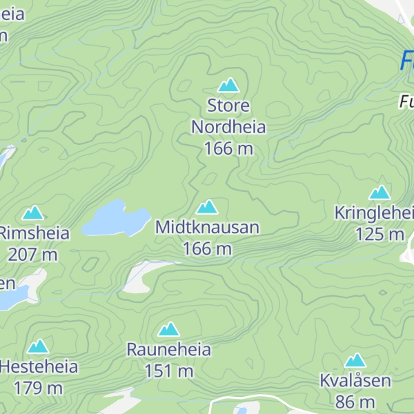 Map of Midtknausan