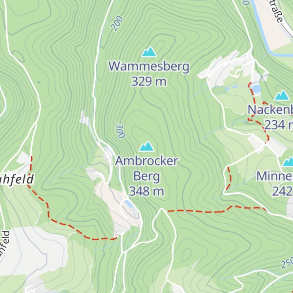 Map of Ambrocker Berg