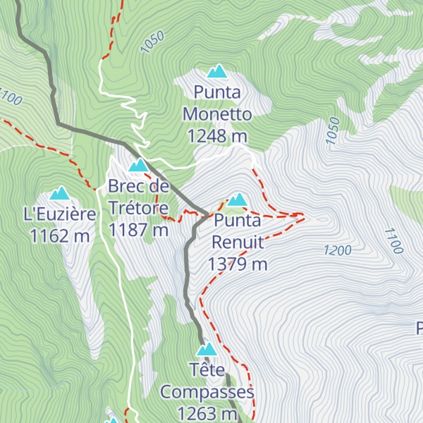 Map of Monte Grammondo