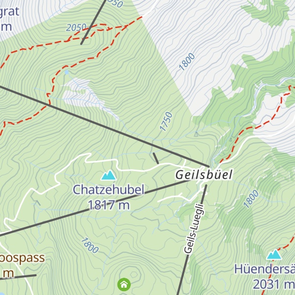 Map of Chüejer Stuba