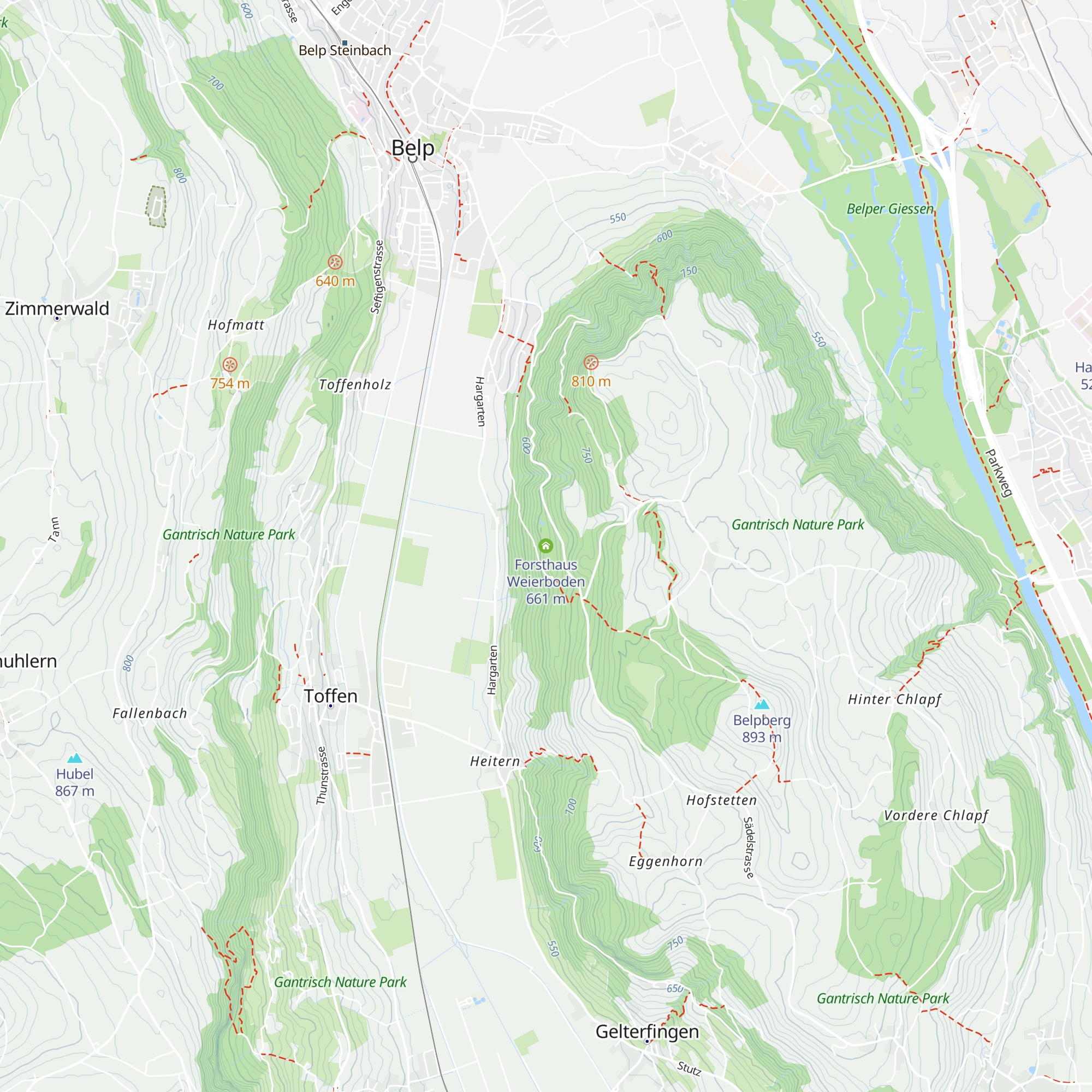 Forsthaus Weierboden map