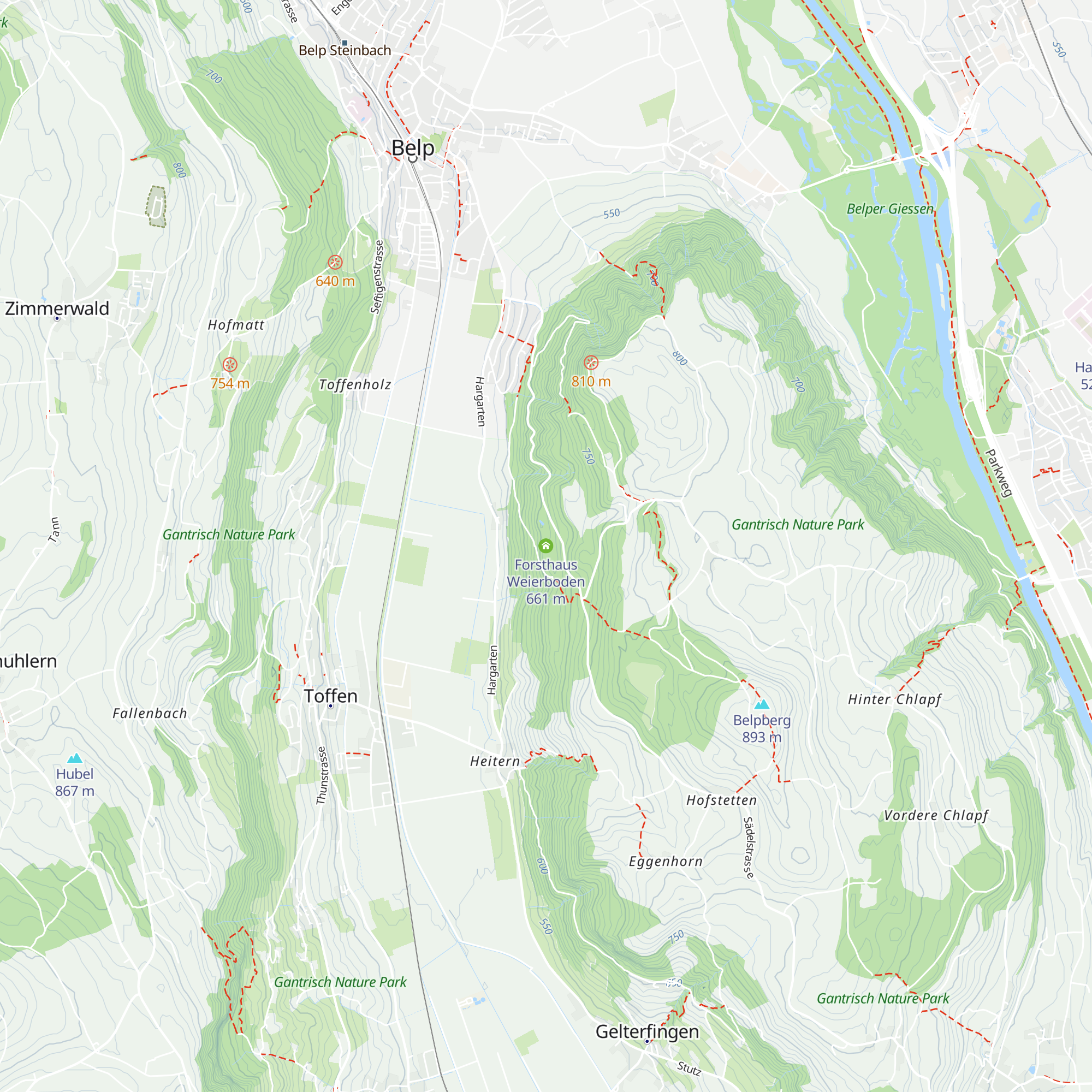 Forsthaus Weierboden map