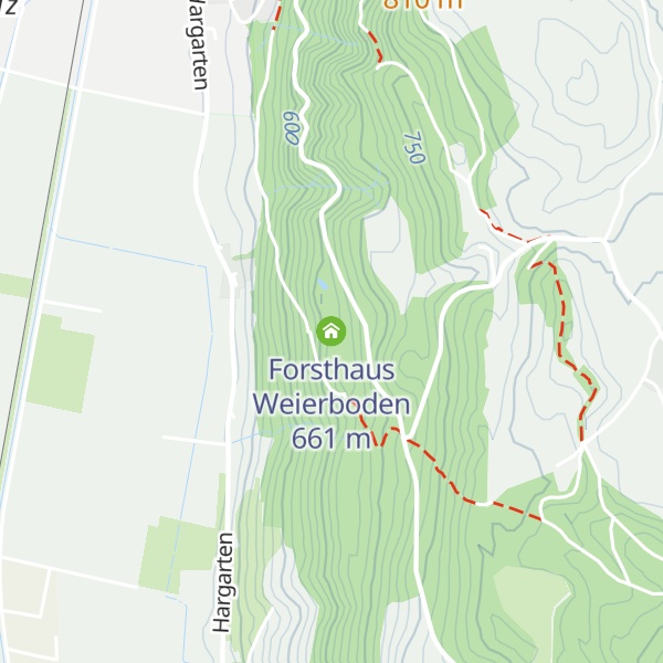 Map of Forsthaus Weierboden