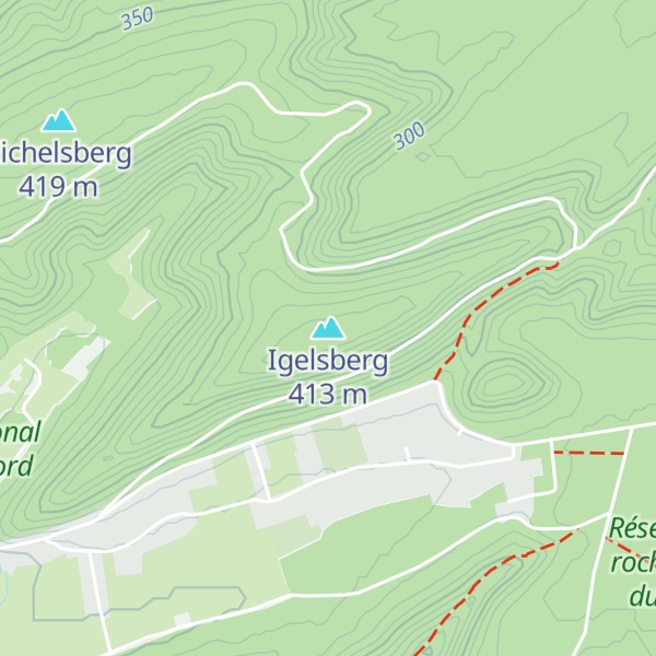 Map of Igelsberg
