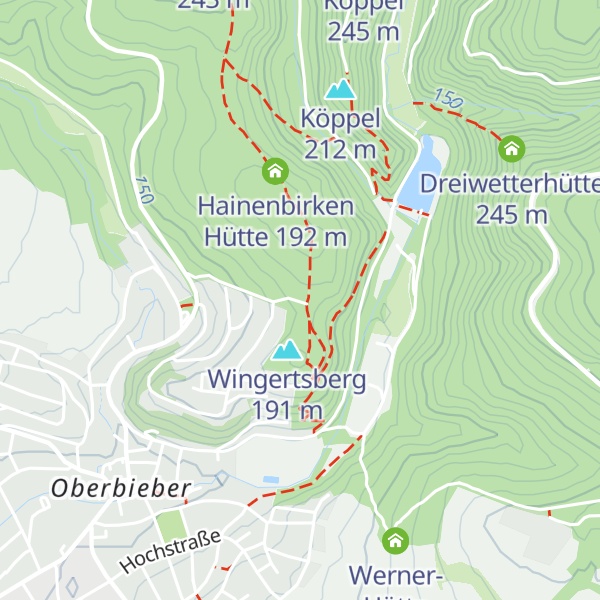 Map of Zwei-Peter Hütte