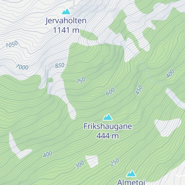 Map of Bjørnåsen