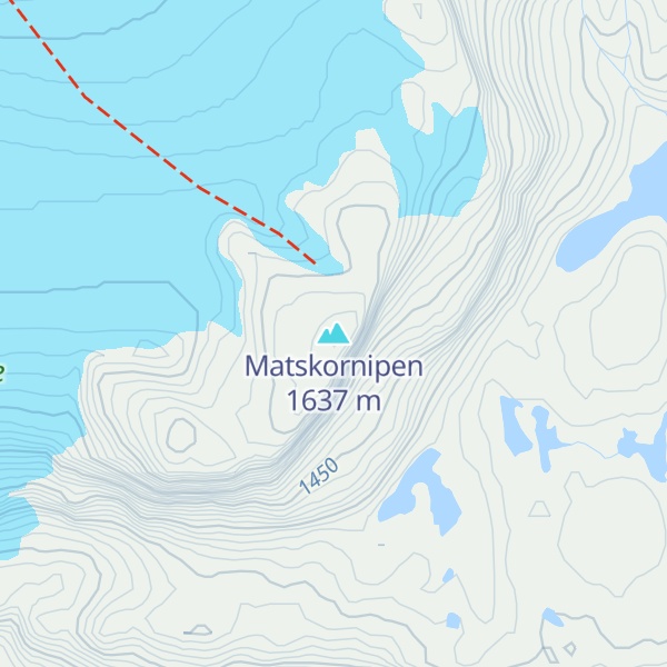 Map of Matskornipen