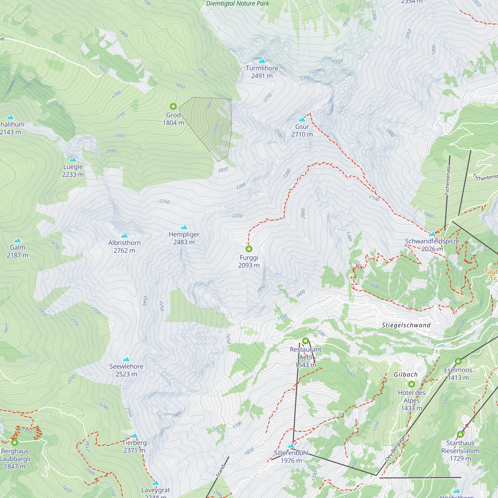 Furggi map