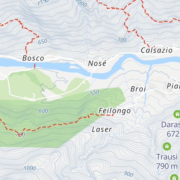 Map of Ex troticoltura "Zucco"