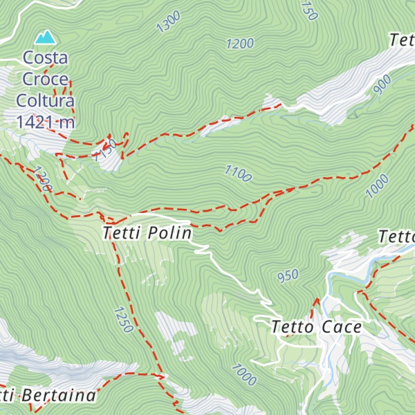 Map of Bric Martinet
