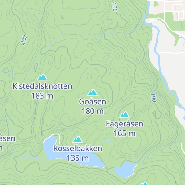 Map of Goåsen