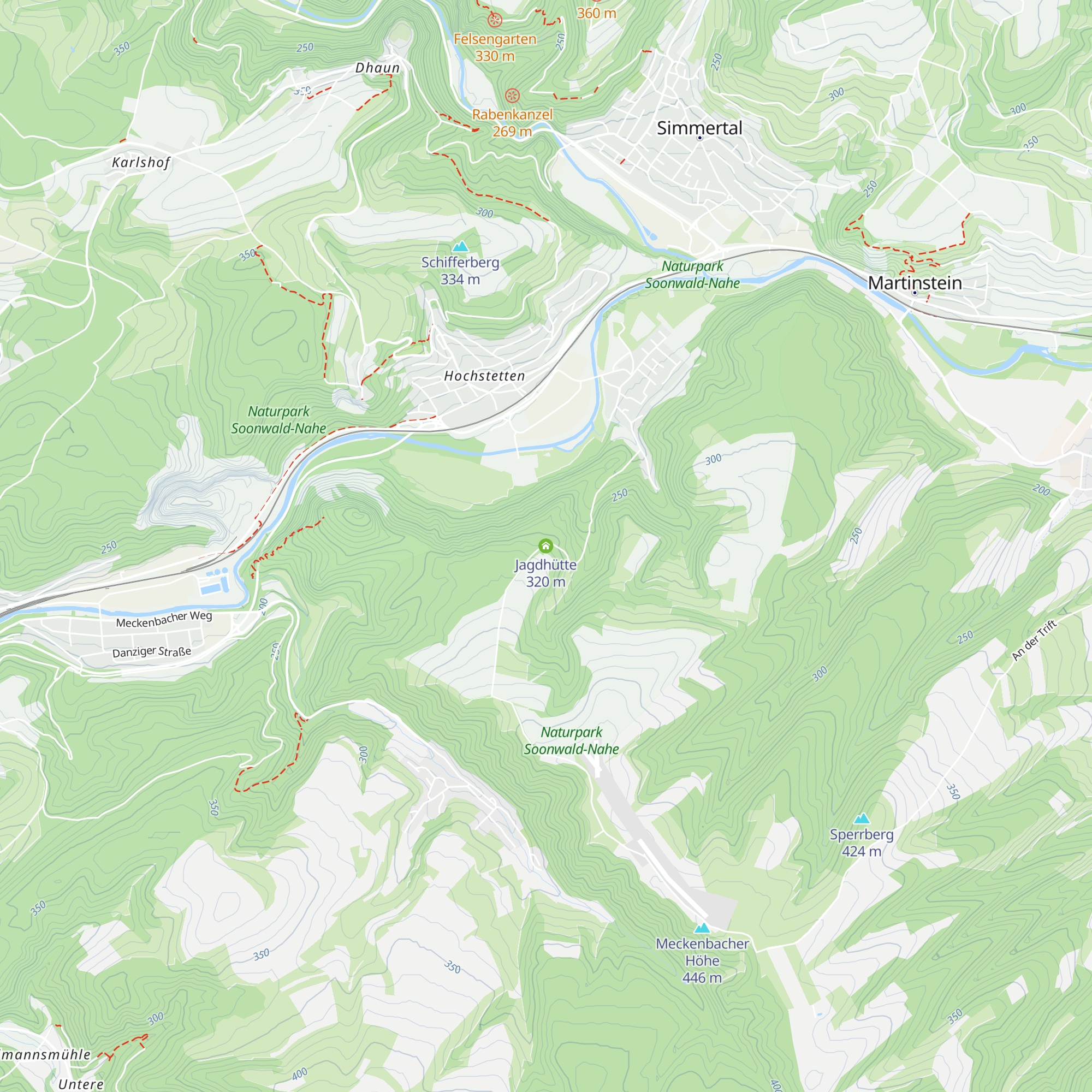 Jagdhütte map