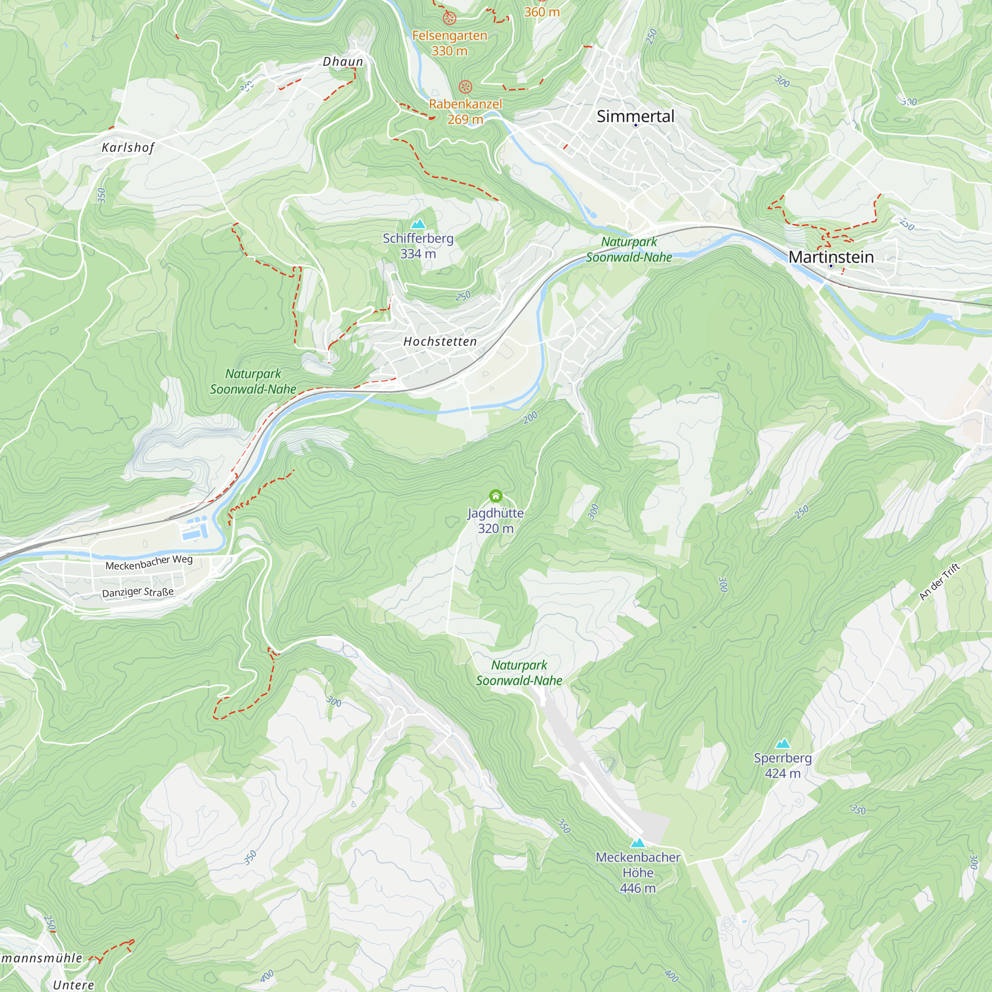 Jagdhütte map