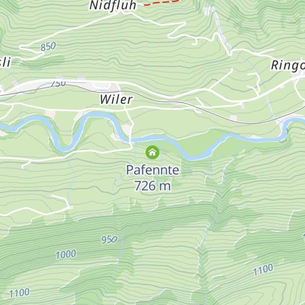 Map of Pafennte