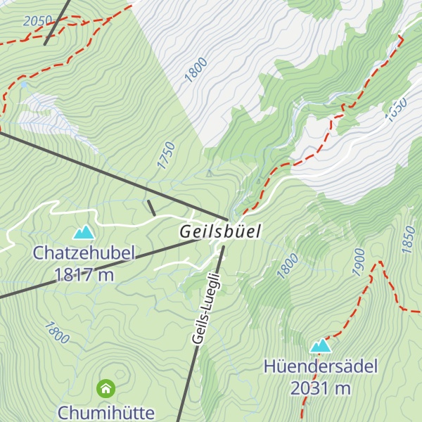 Map of Alphütte Zurbrügg
