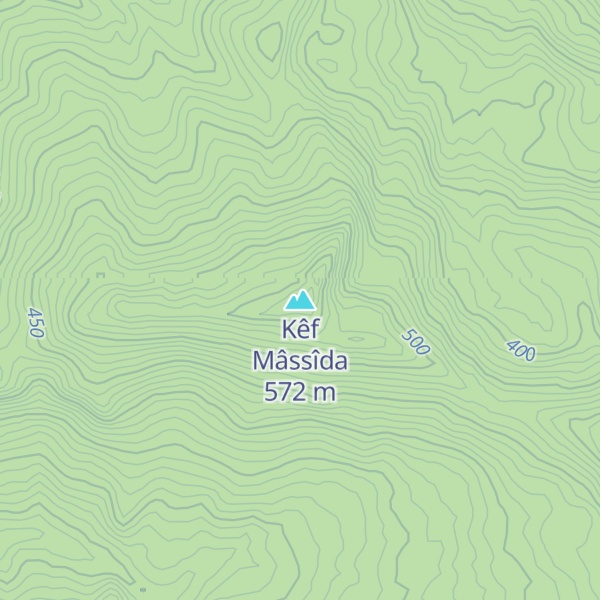 Map of Kêf Mâssîda