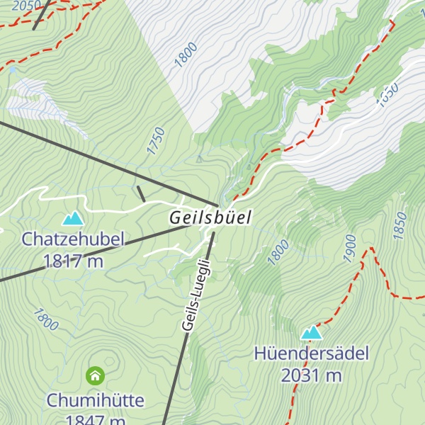 Map of Geilsbrüggli