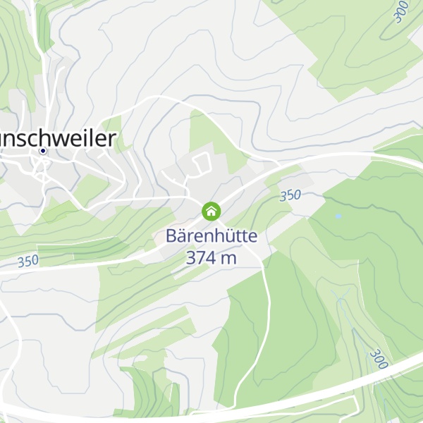 Map of Bärenhütte