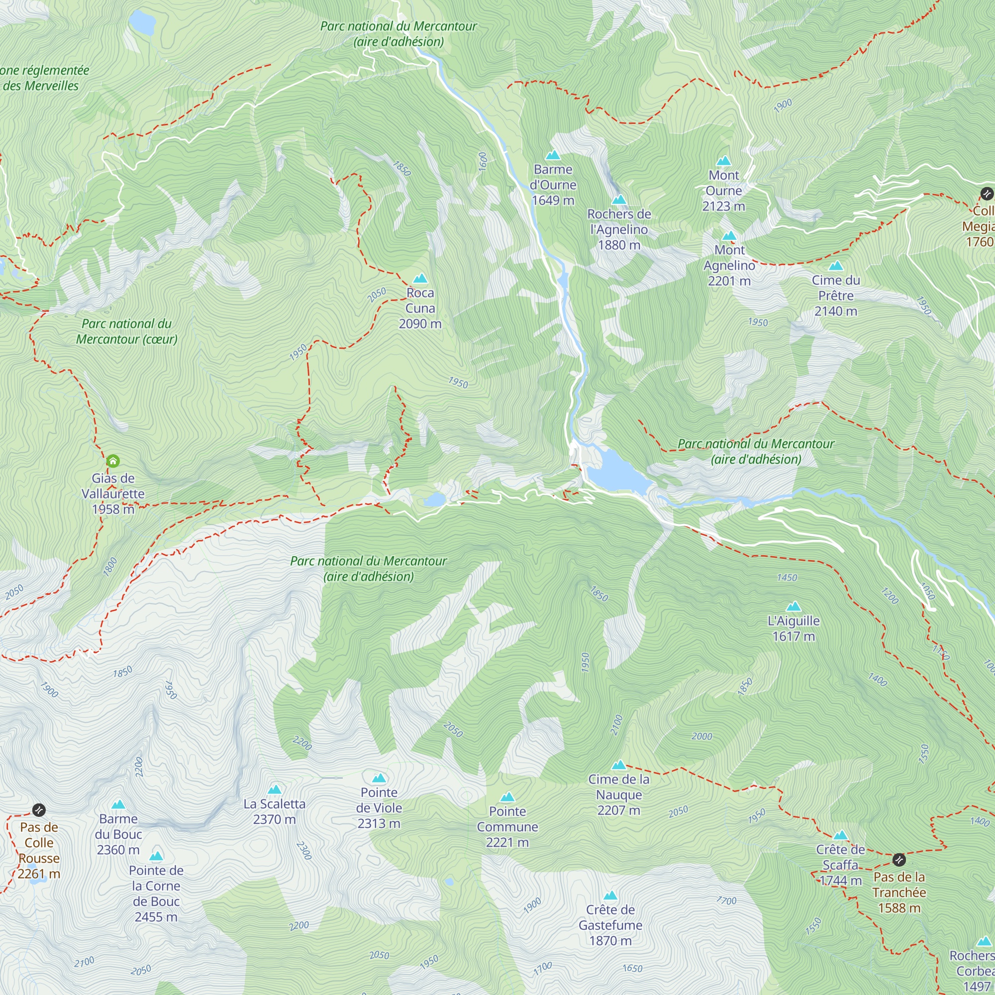 Gite Neige et Merveilles map