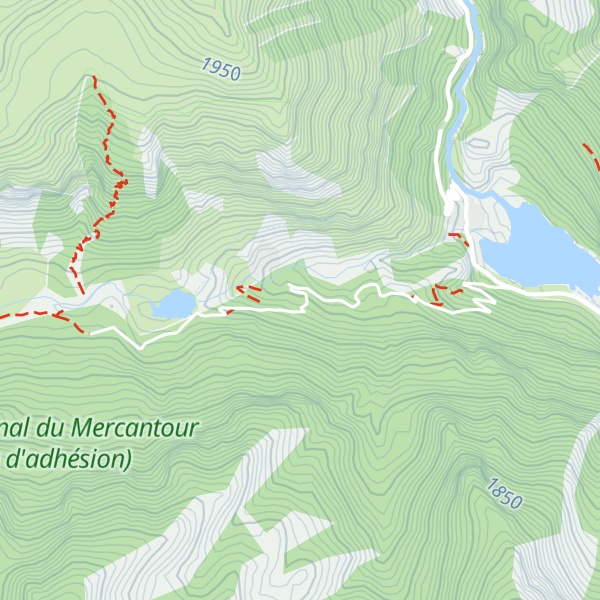 Map of Gite Neige et Merveilles