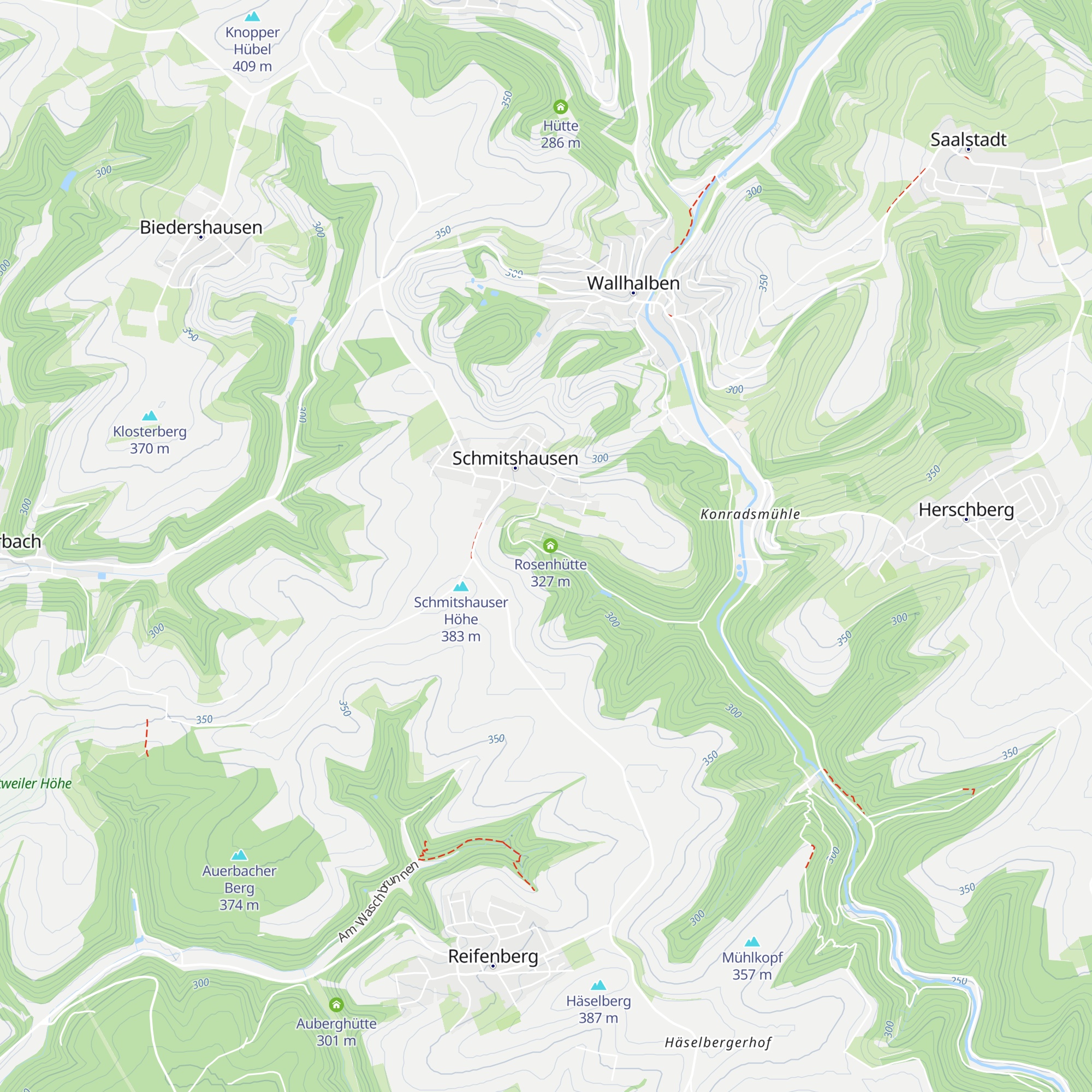Rasthütte RVS map
