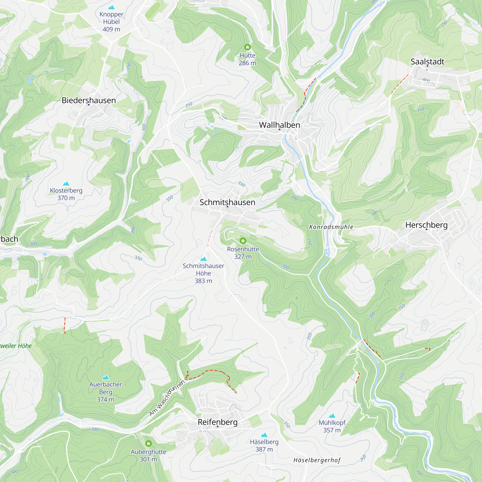 Rasthütte RVS map