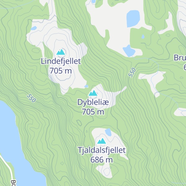 Map of Dybleliæ