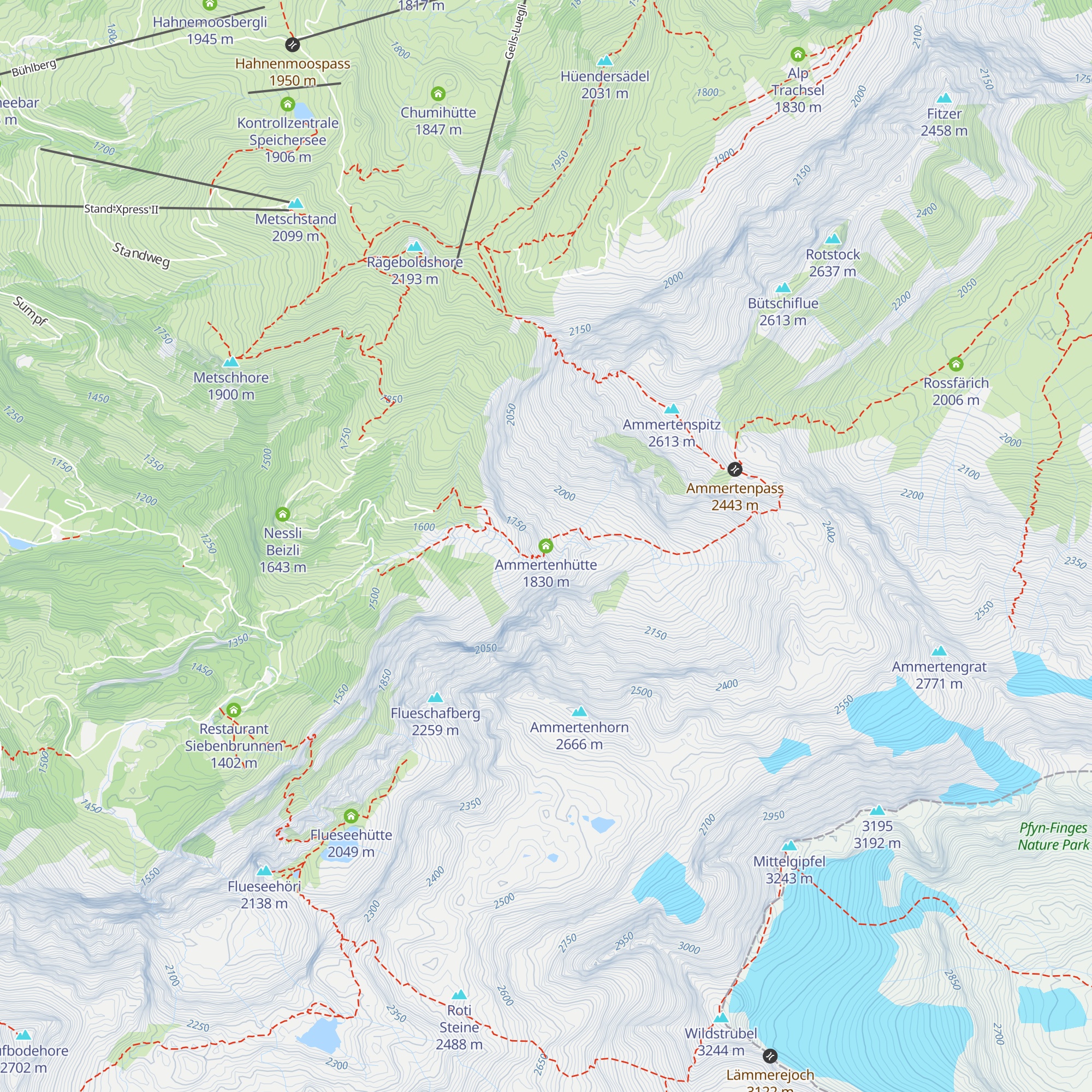 Ammertenhütte map