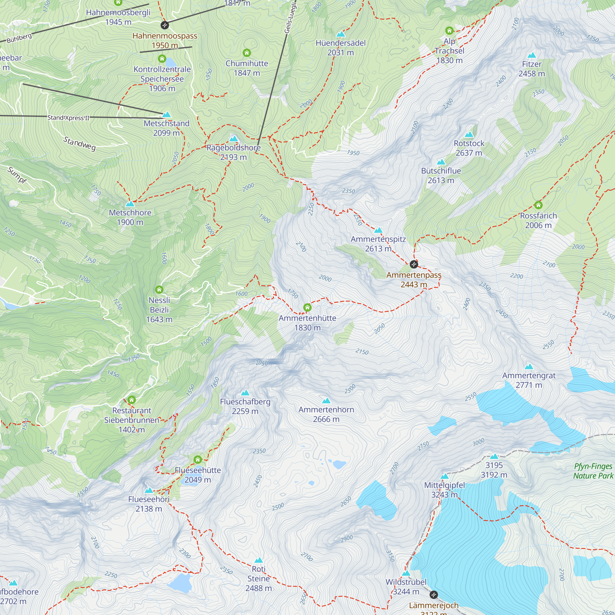 Ammertenhütte map