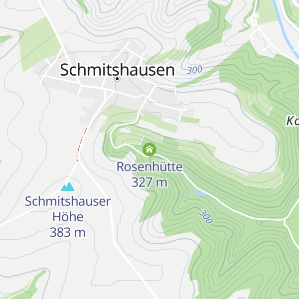 Map of Rosenhütte